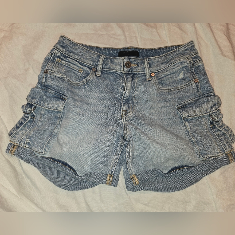 Edgely denim / Cargo  shorts - Picture 4 of 10